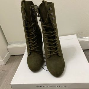 Steve Madden Essie olive boots